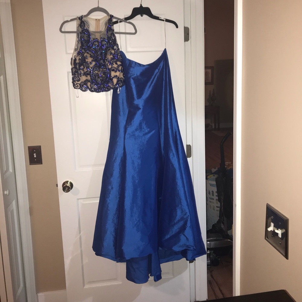 Royal Blue Alyce prom dress